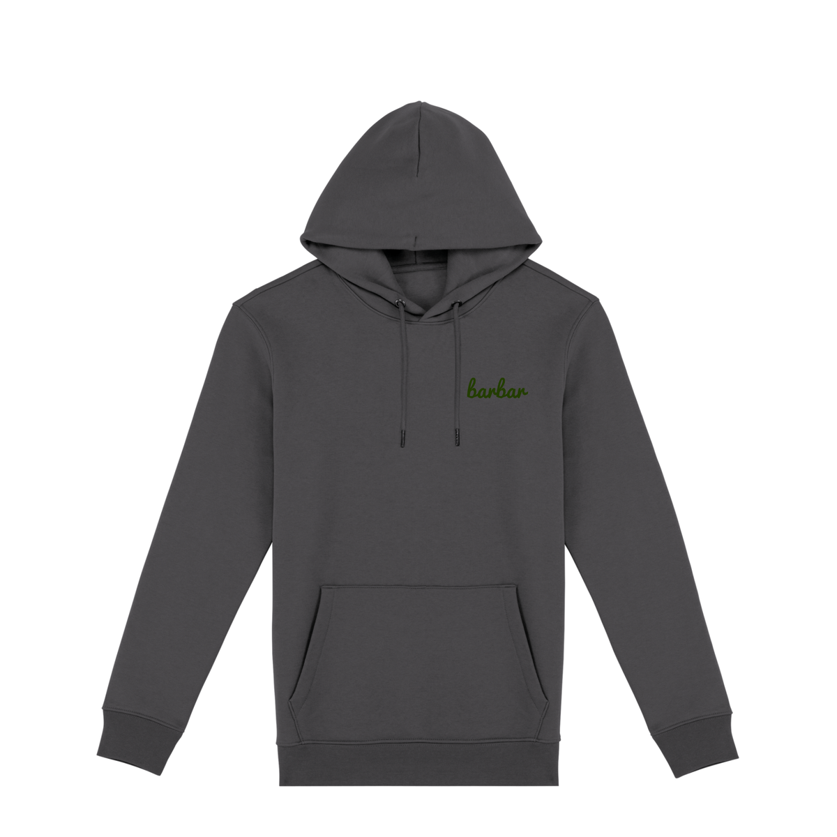Uniseks Hoodie (BarBar Kakhi logo)