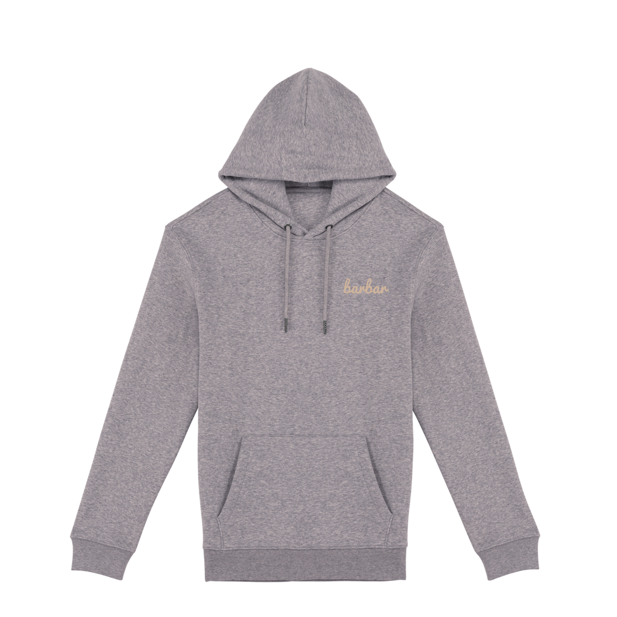 Uniseks Hoodie (BarBar Off-white logo)