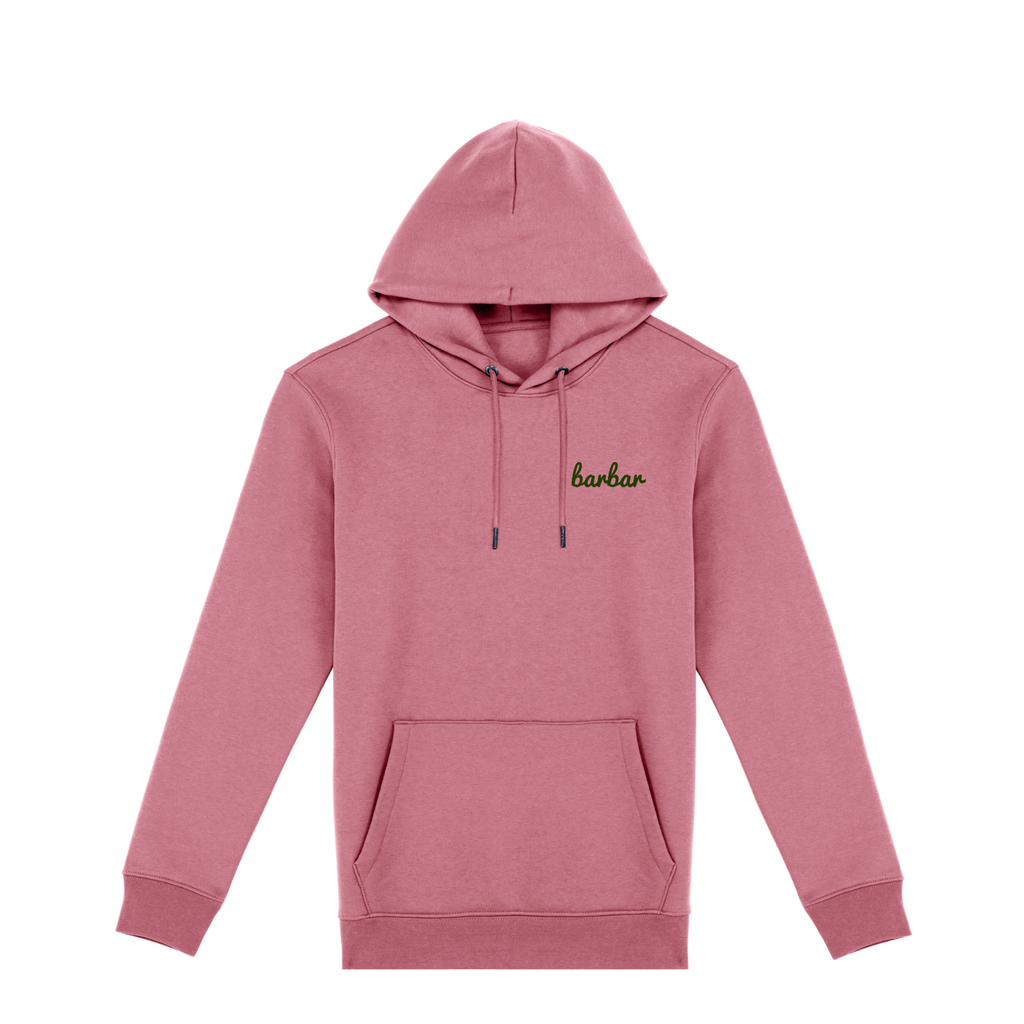 Uniseks Hoodie (BarBar Kakhi logo)