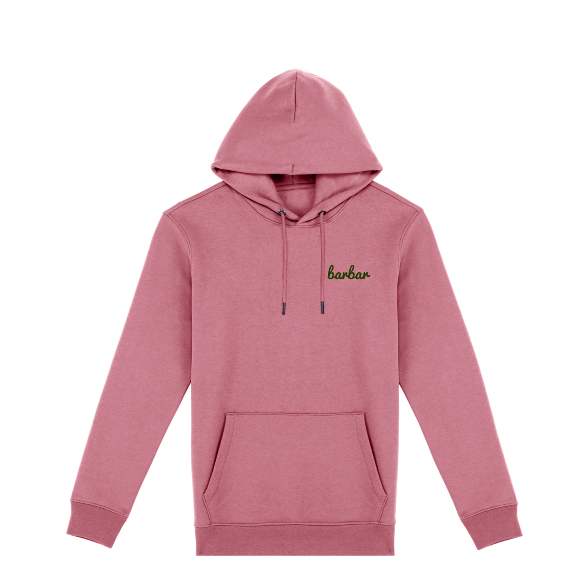 Uniseks Hoodie (BarBar Kakhi logo)