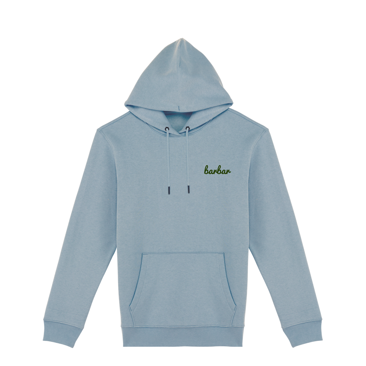 Uniseks Hoodie (BarBar Kakhi logo)
