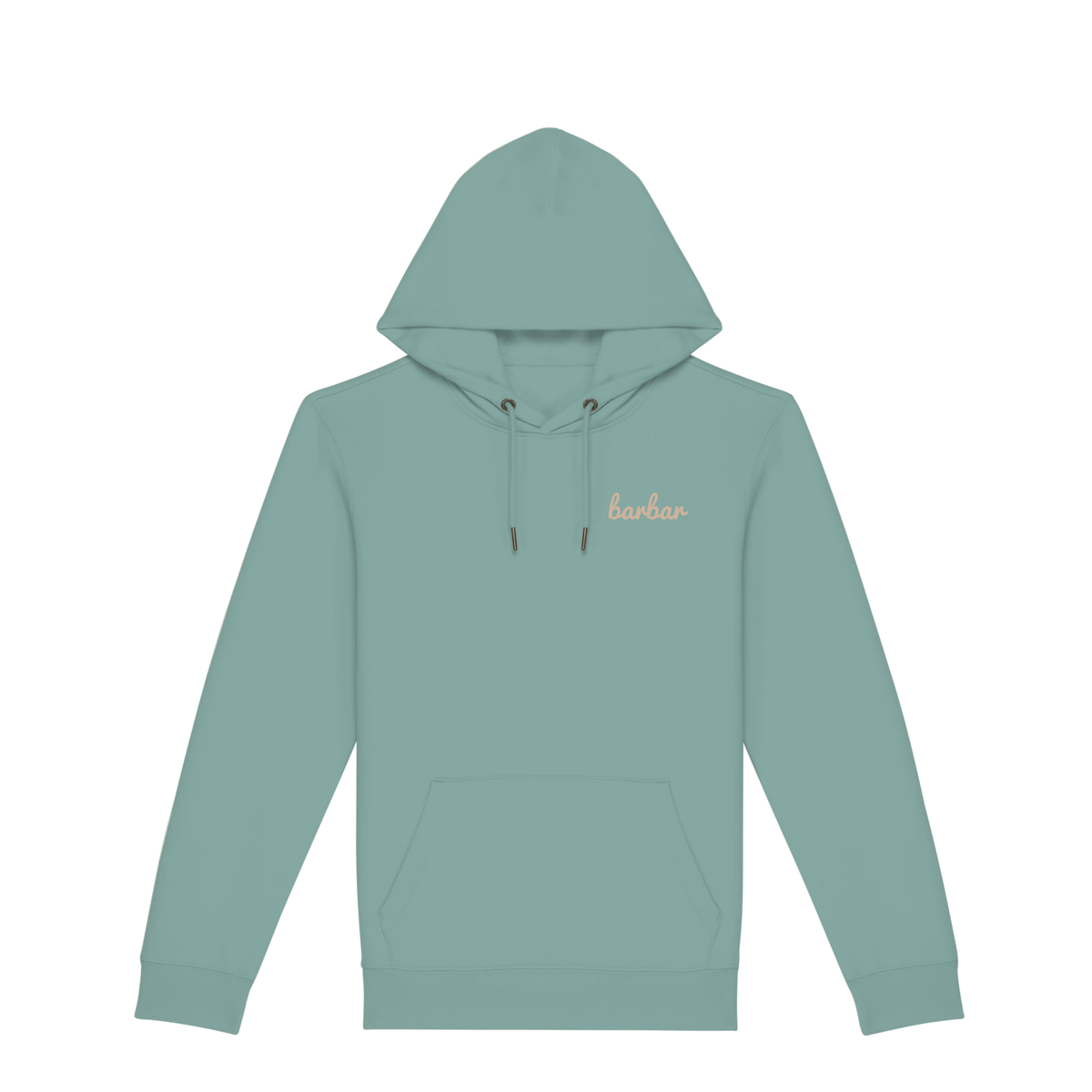 Uniseks Hoodie (BarBar Off-white logo)