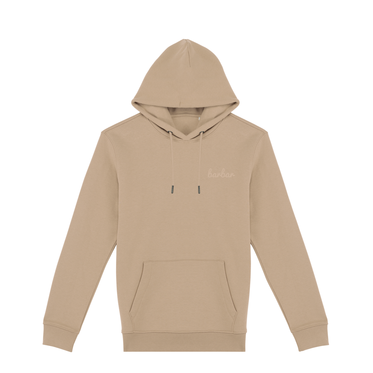 Uniseks Hoodie (BarBar Off-white logo)