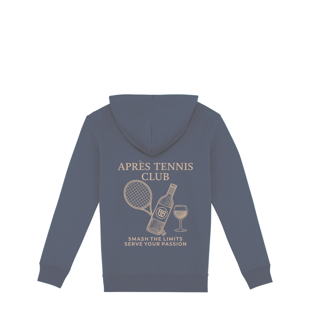 Uniseks Hoodie Après Tennis Club (Off-white logo)