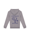 Uniseks Hoodie Après Tennis Club (Navy Blue logo)
