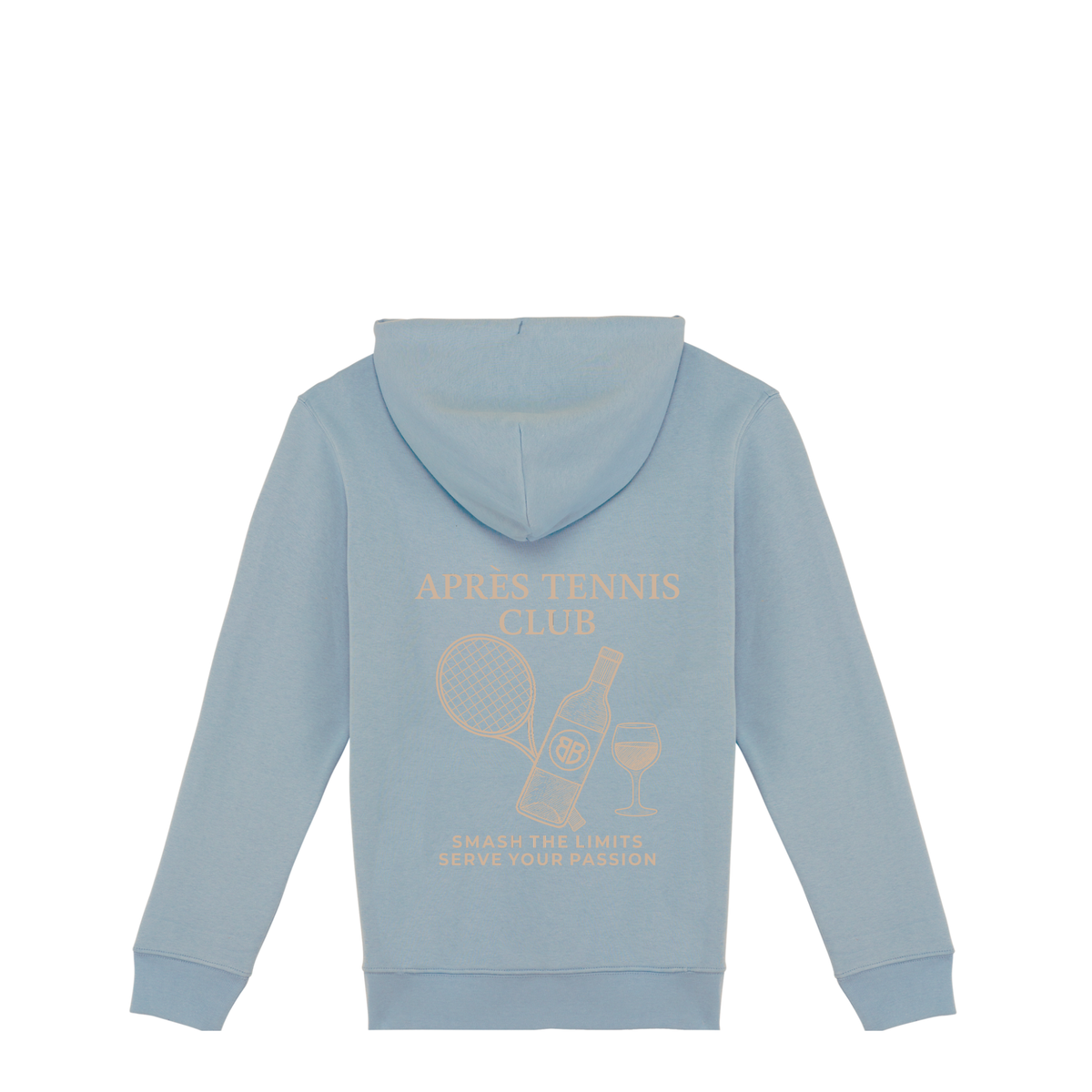 Uniseks Hoodie Après Tennis Club (Off-white logo)
