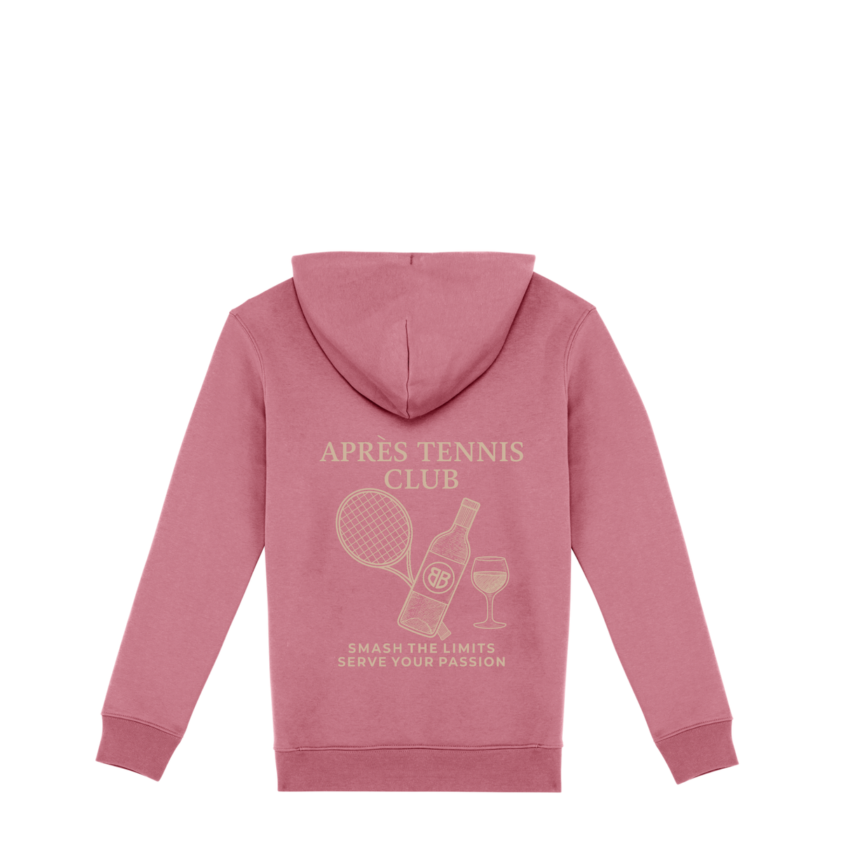 Uniseks Hoodie Après Tennis Club (Off-white logo)