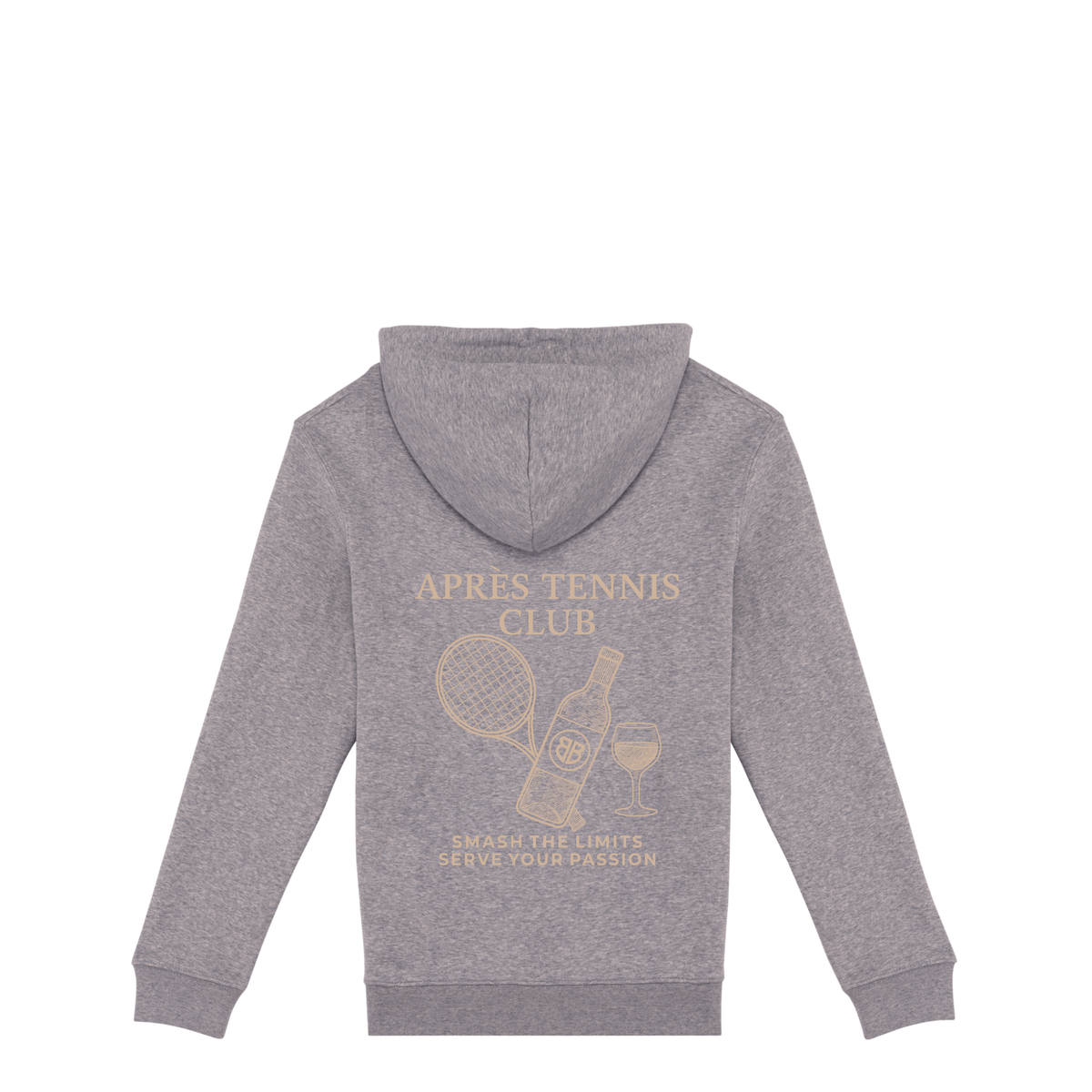 Uniseks Hoodie Après Tennis Club (Off-white logo)