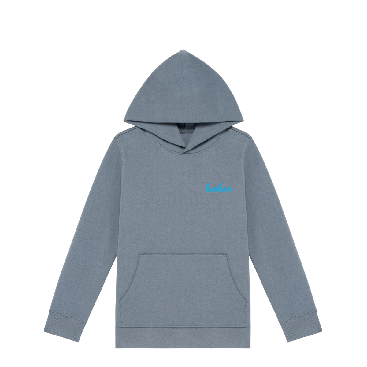 Kinder Hoodie (BarBar Light blue logo)