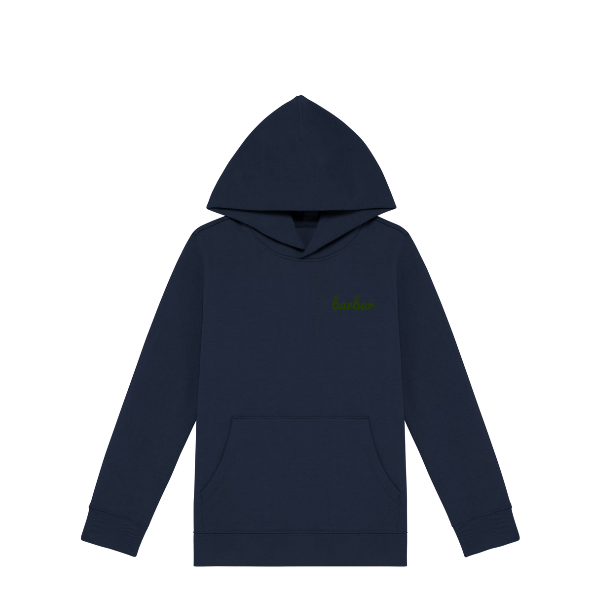 Kinder Hoodie (BarBar Kakhi logo)