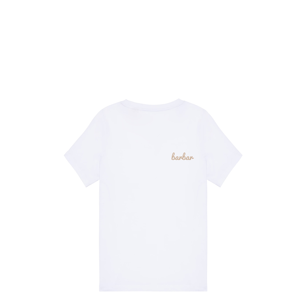Kinder T-shirt (BarBar Off-white logo)