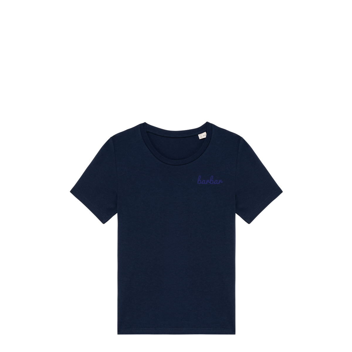 Kinder T-shirt (BarBar Navy blue logo)