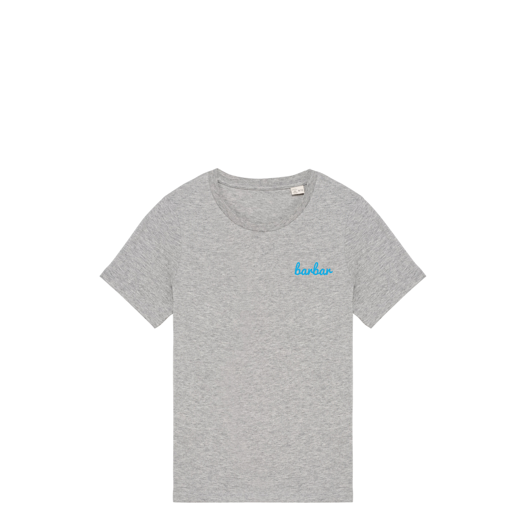 Kinder T-shirt (BarBar Light blue logo)