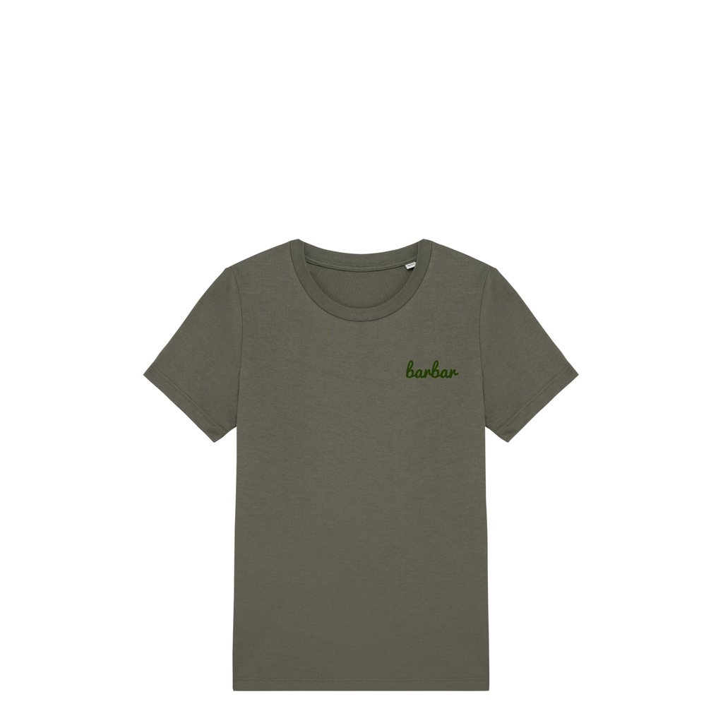 Kinder T-shirt (BarBar Khaki logo)