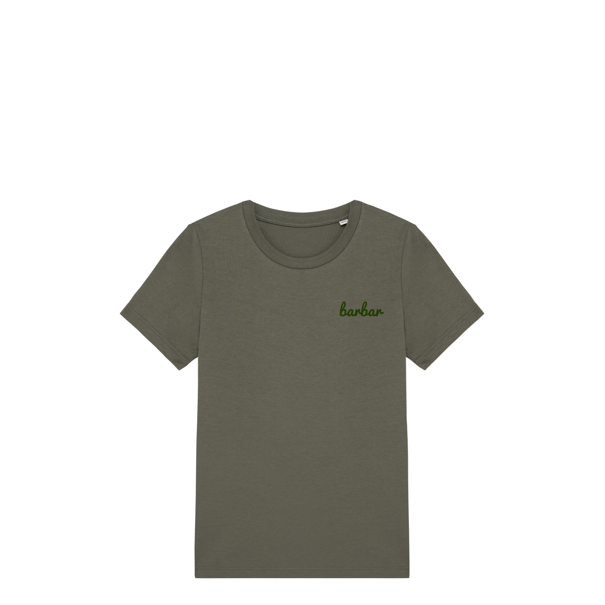 Kinder T-shirt (BarBar Khaki logo)