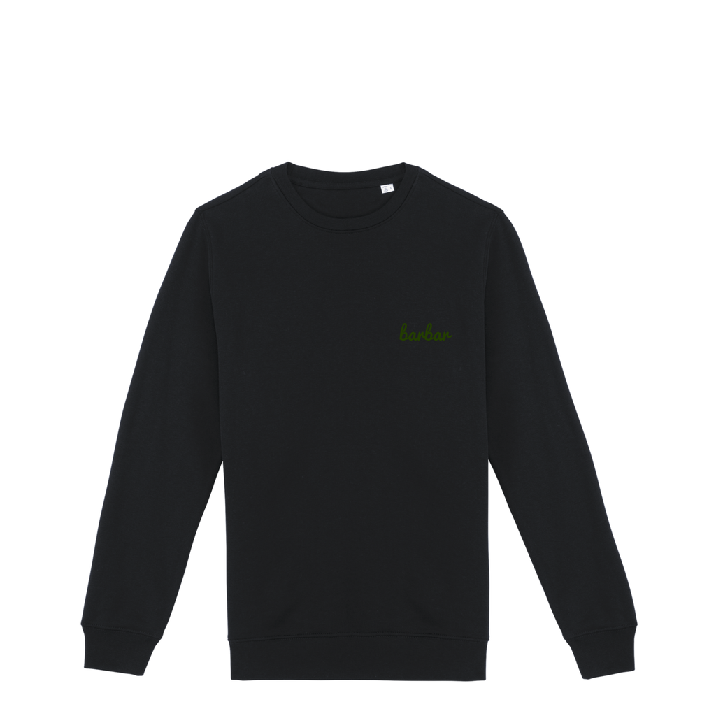 Uniseks Sweater (BarBar Kakhi logo)