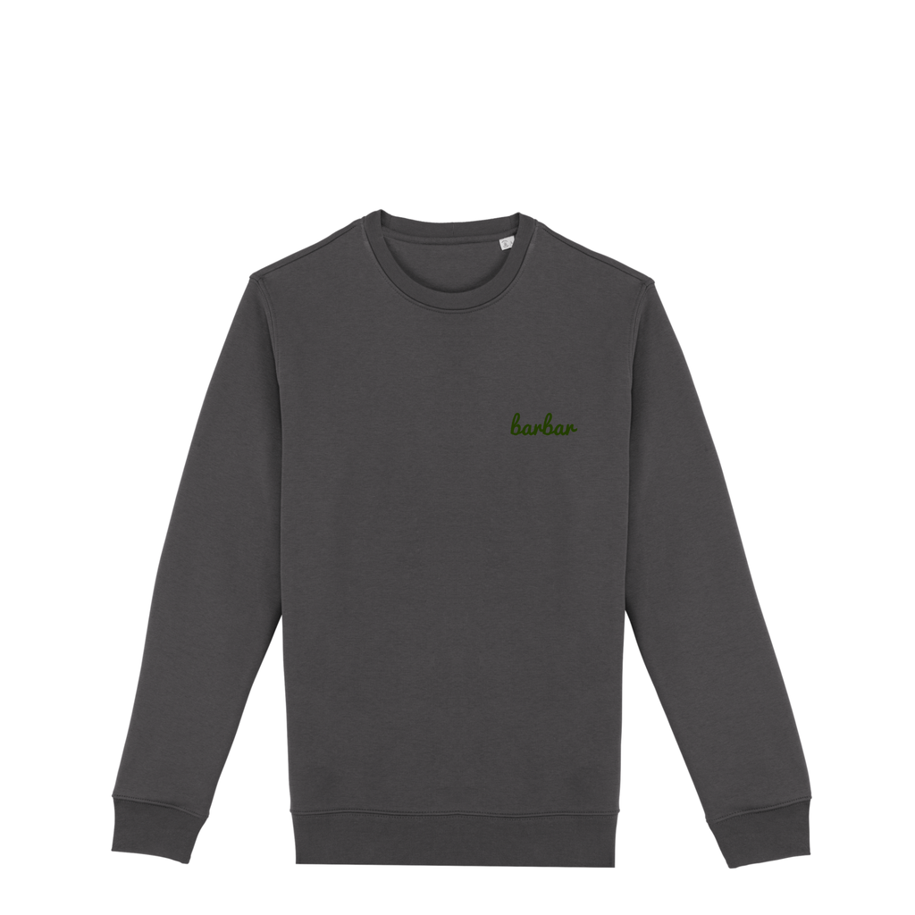 Uniseks Sweater (BarBar Kakhi logo)