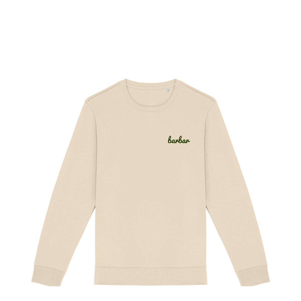 Uniseks Sweater (BarBar Kakhi logo)