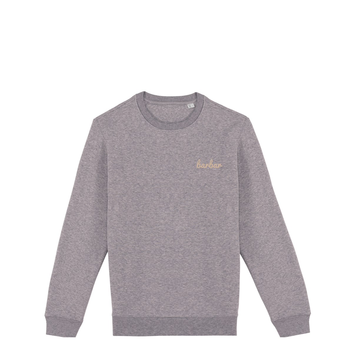 Uniseks Sweater (BarBar Off-white logo)
