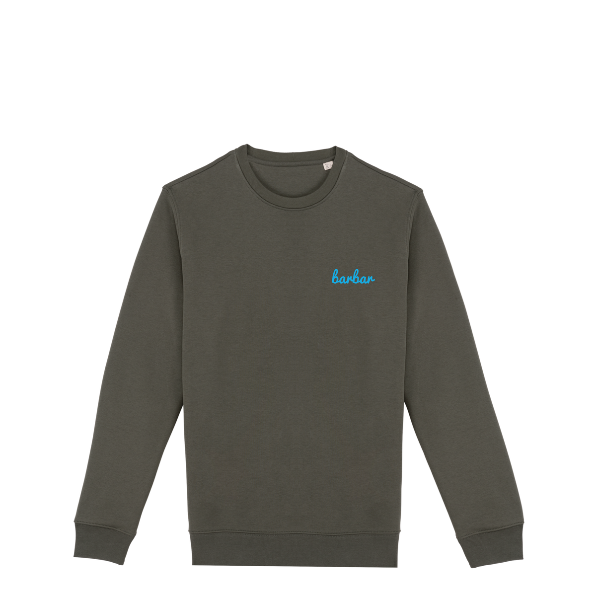 Uniseks Sweater (BarBar Light blue logo)
