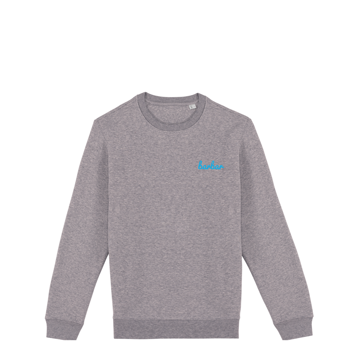 Uniseks Sweater (BarBar Light blue logo)