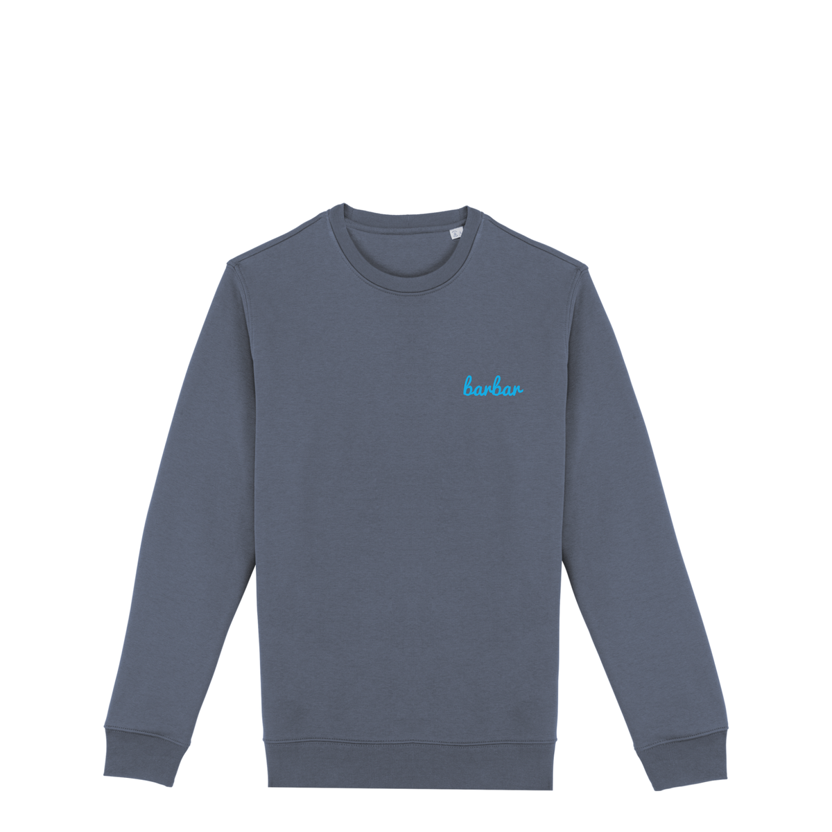 Uniseks Sweater (BarBar Light blue logo)