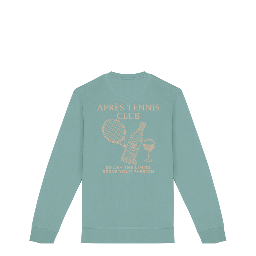 Uniseks Sweater Après Tennis Club (Off-white logo)
