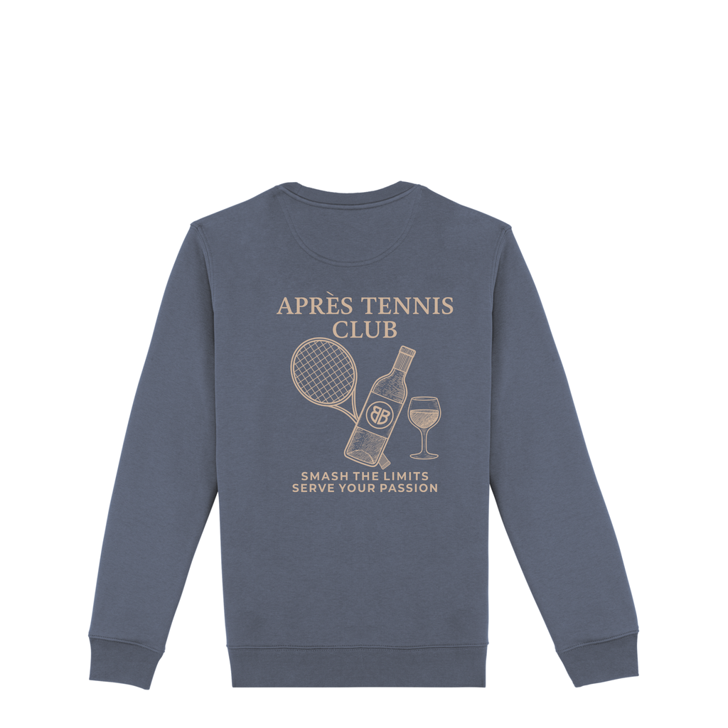 Uniseks Sweater Après Tennis Club (Off-white logo)