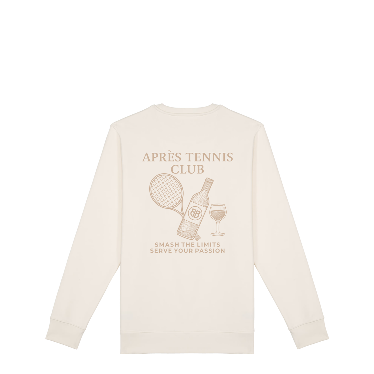 Uniseks Sweater Après Tennis Club (Off-white logo)