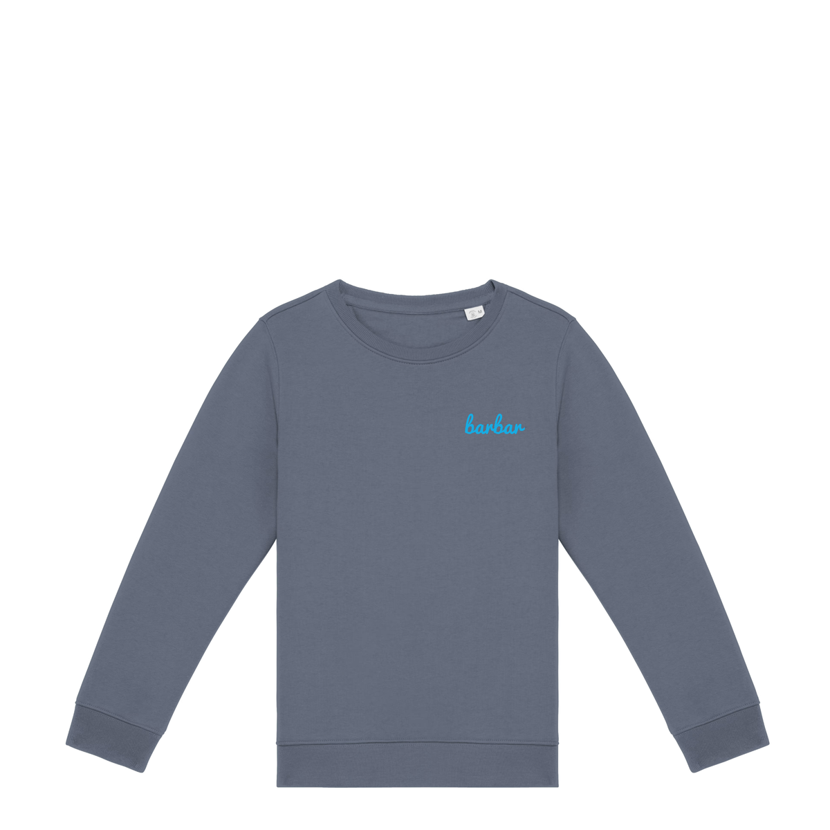 Kinder Sweater (BarBar Light blue logo)