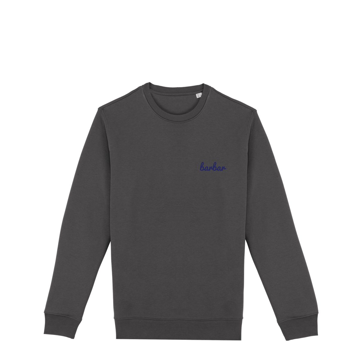 Uniseks Sweater (BarBar Navy blue logo)