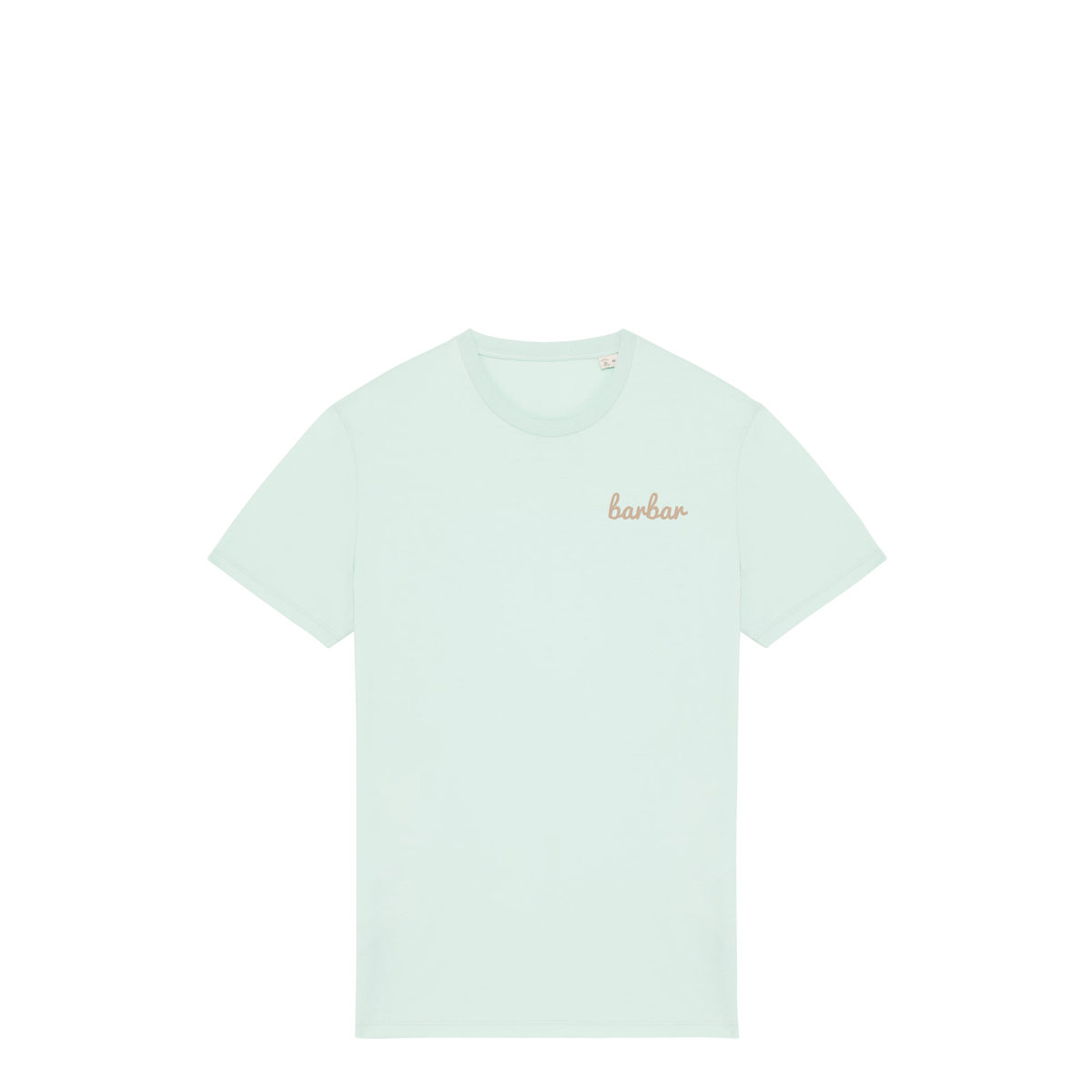Uniseks T-shirt (BarBar Off-white logo)