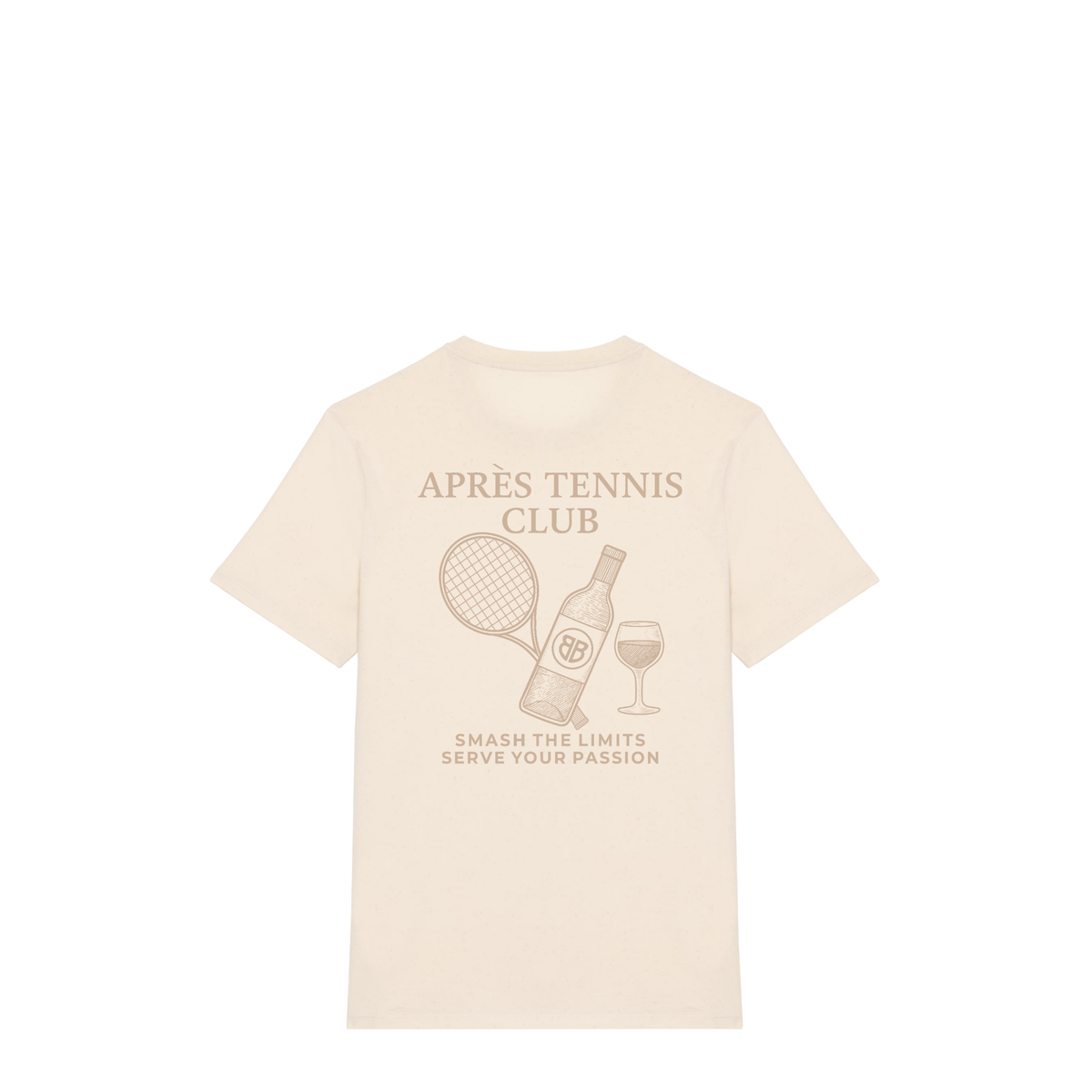 Uniseks T-shirt Après Tennis Club (Off-white logo)