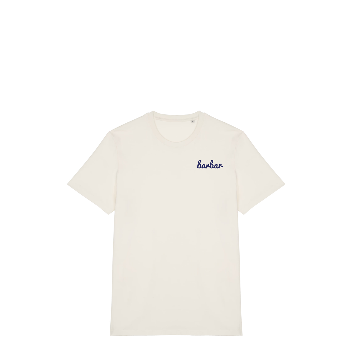 Uniseks T-shirt (BarBar Navy blue logo)
