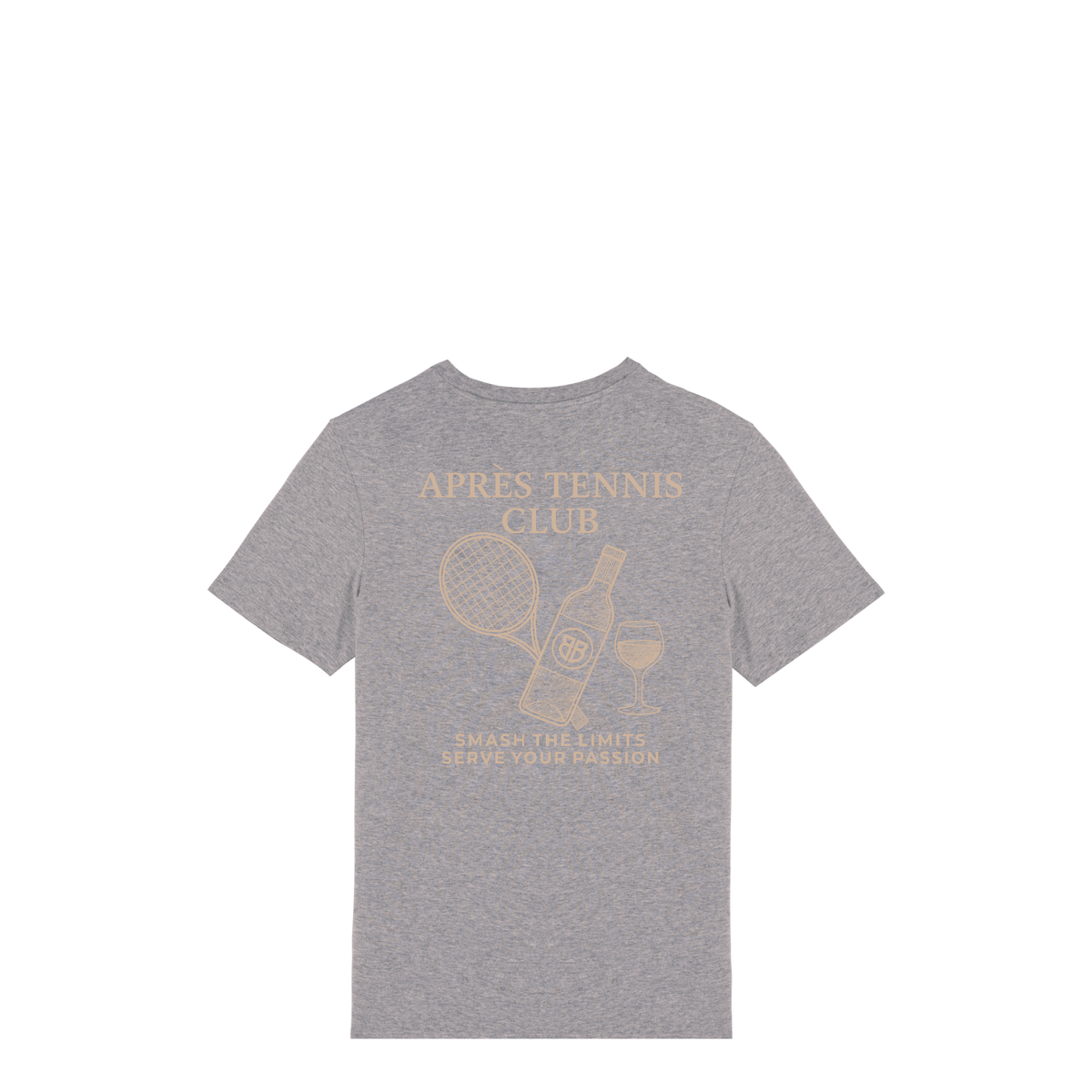 Uniseks T-shirt Après Tennis Club (Off-white logo)