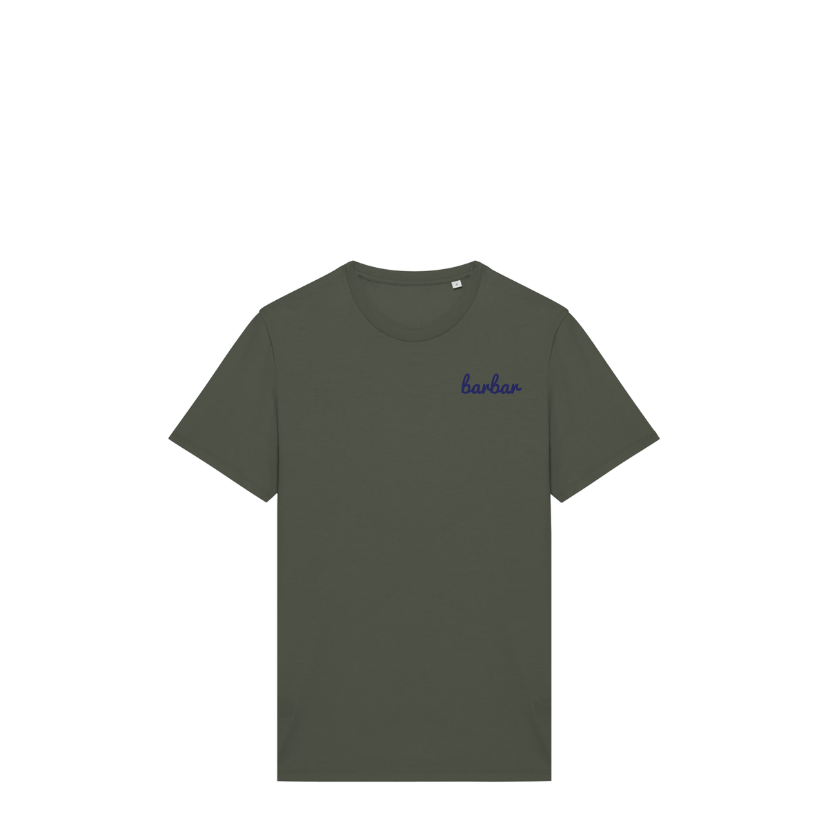 Uniseks T-shirt (BarBar Navy blue logo)