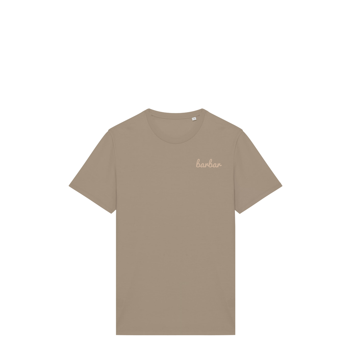 Uniseks T-shirt (BarBar Off-white logo)