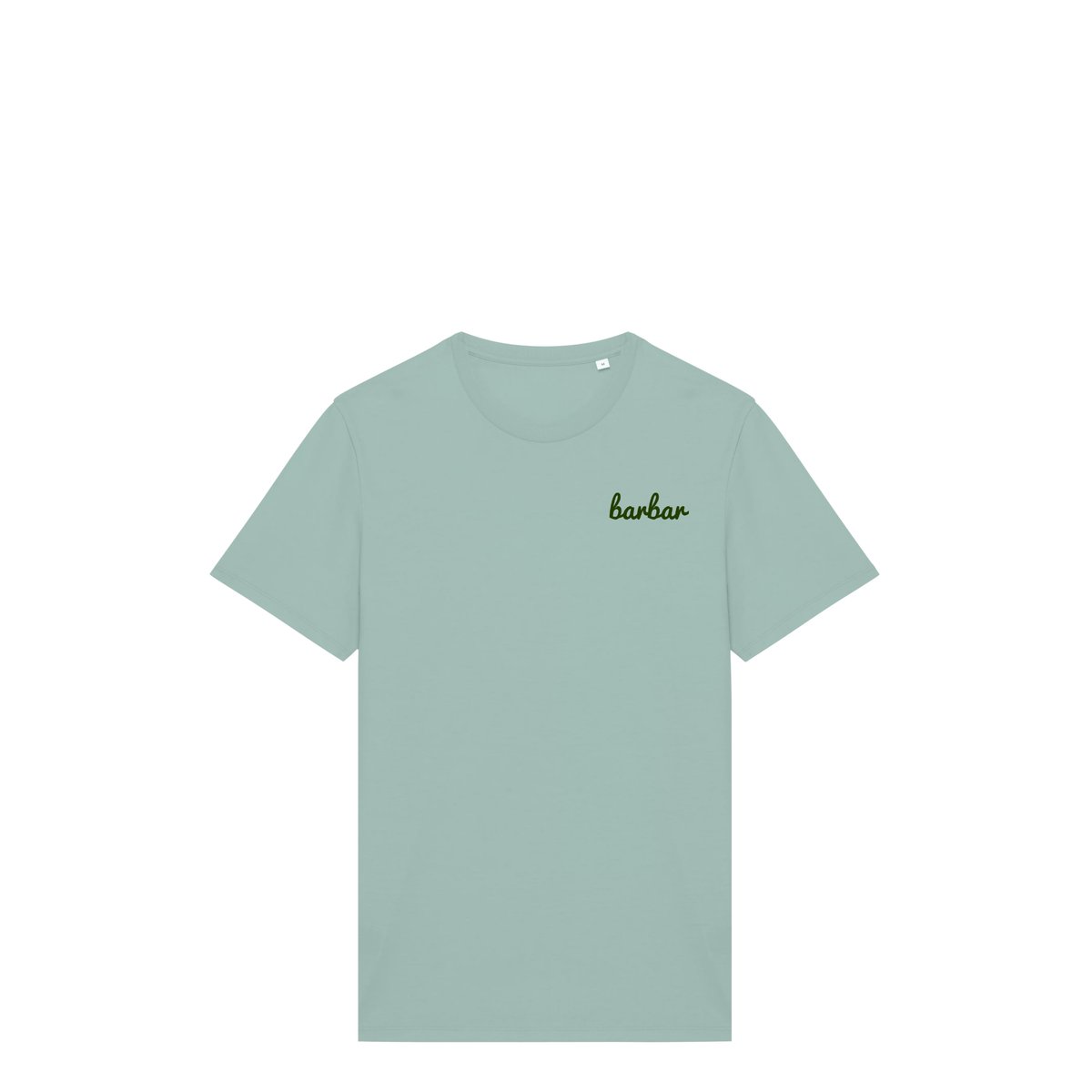 Uniseks T-shirt (BarBar Khaki logo)