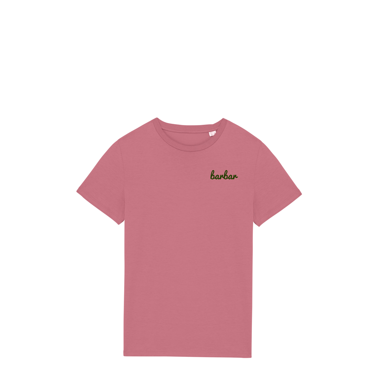 Uniseks T-shirt (BarBar Khaki logo)