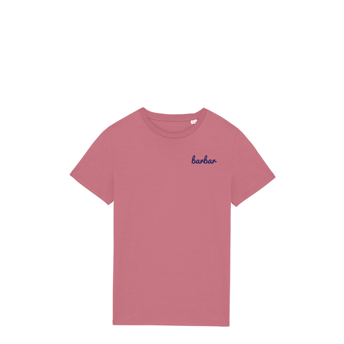 Uniseks T-shirt (BarBar Navy blue logo)