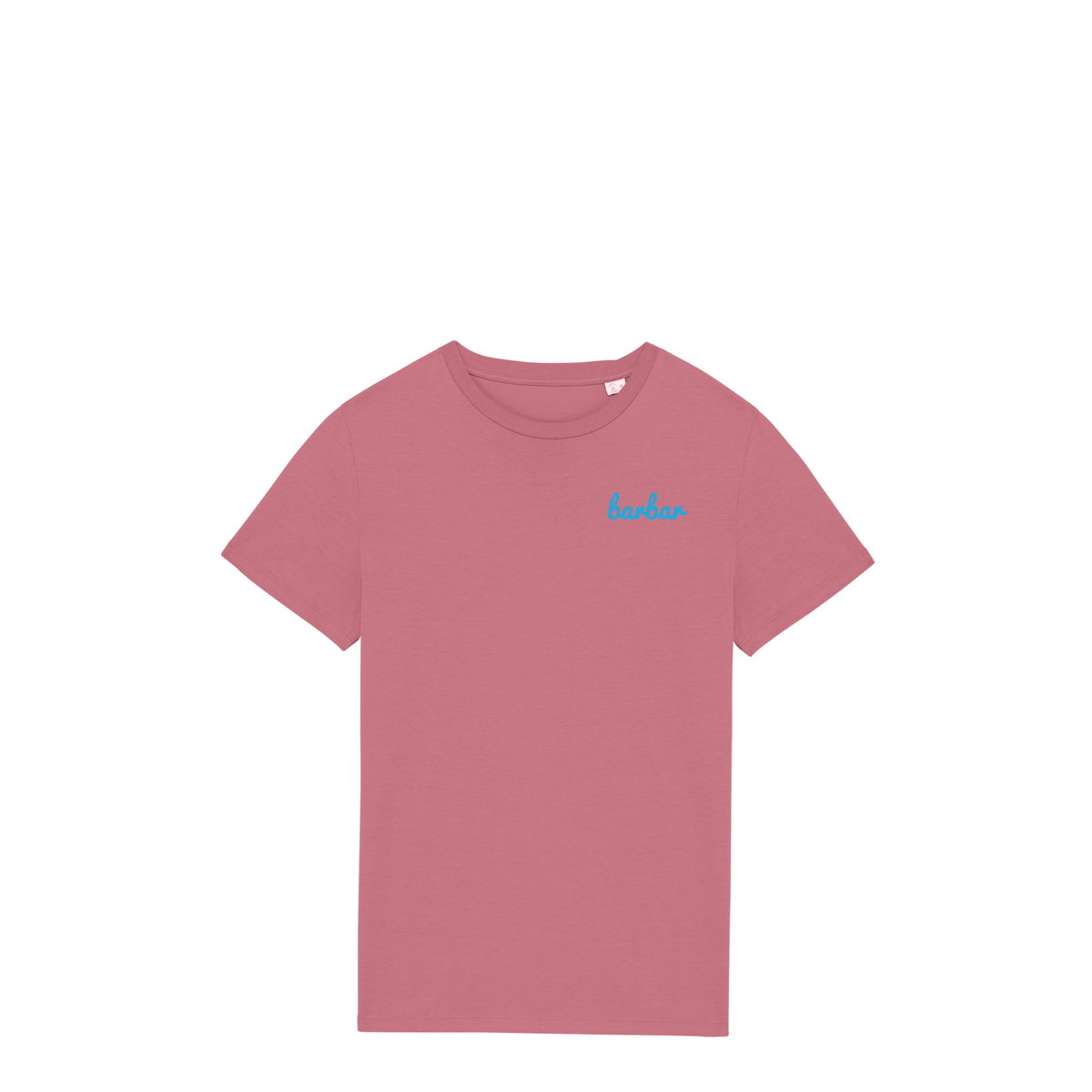 Uniseks T-shirt (BarBar Light blue logo)