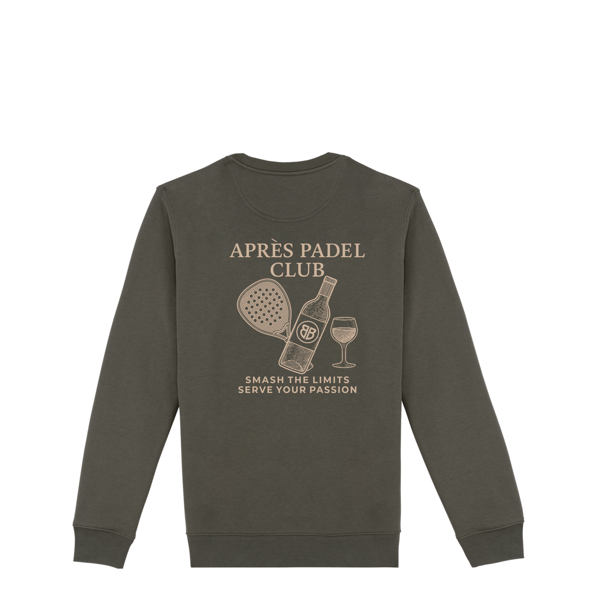 Uniseks Sweater Après Padel Club (Off-white logo)
