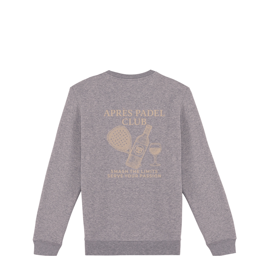 Uniseks Sweater Après Padel Club (Off-white logo)