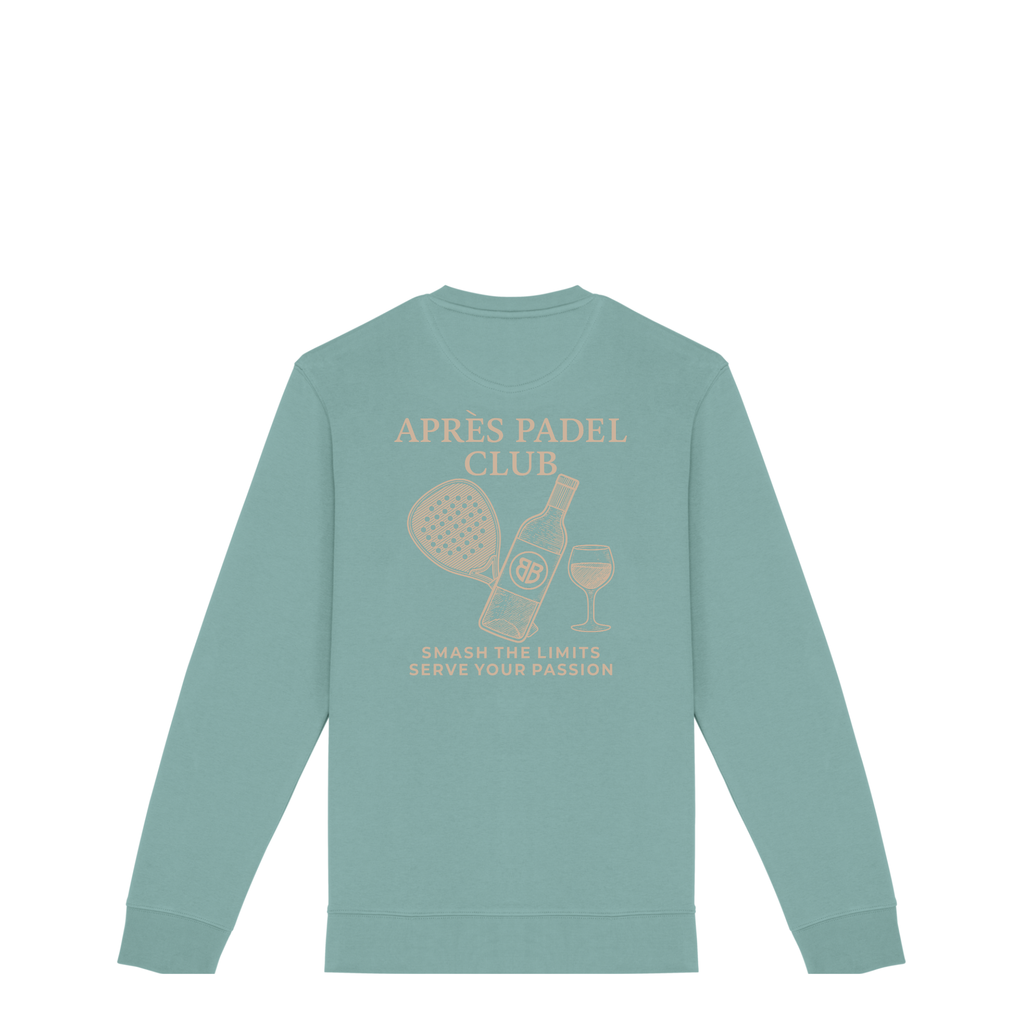 Uniseks Sweater Après Padel Club (Off-white logo)