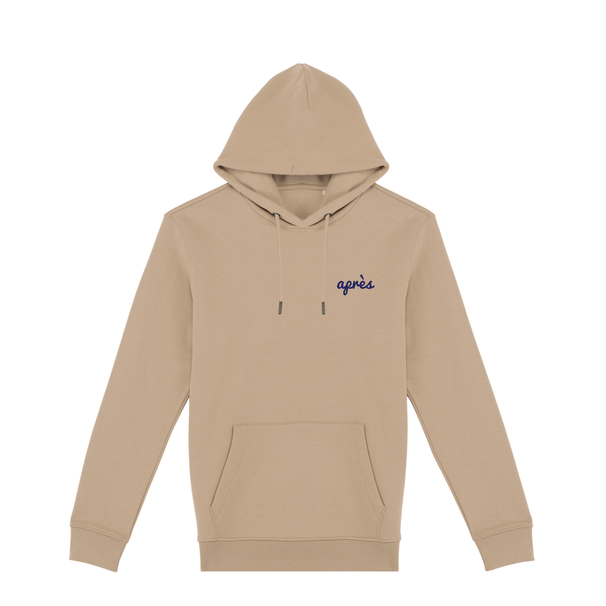 Uniseks Hoodie Après Tennis Club (Navy Blue logo)