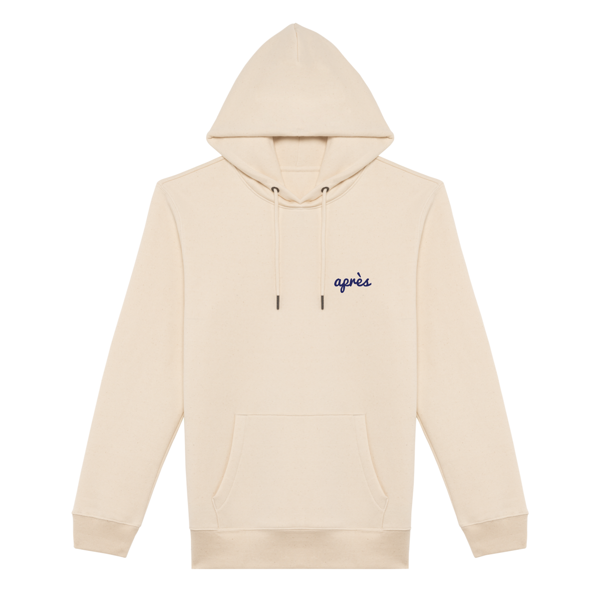 Uniseks Hoodie Après Padel Club (Navy Blue logo)