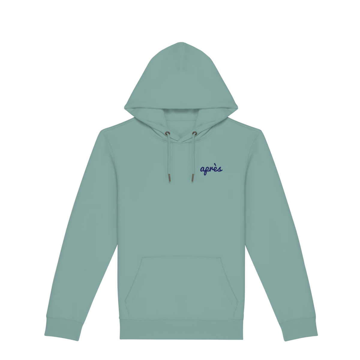Uniseks Hoodie Après Padel Club (Navy Blue logo)