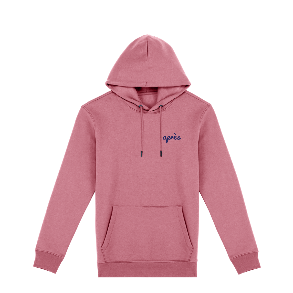 Uniseks Hoodie Après Padel Club (Navy Blue logo)