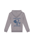 Uniseks Hoodie Après Padel Club (Navy Blue logo)