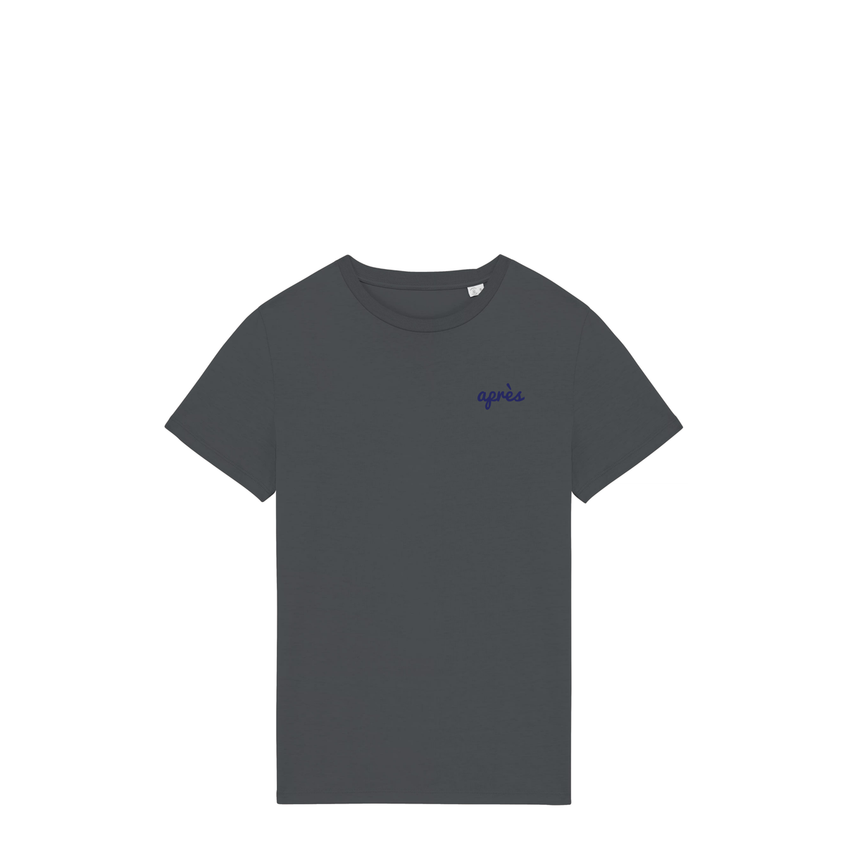 Uniseks T-shirt Après Padel Club (Navy Blue logo)